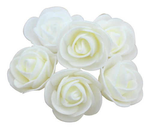 Flores Rosas En Foamy 3 Cm - Foami Paquete X 100 Unidades