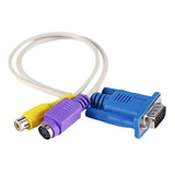 Cable Adaptador Convertidor Vga Svga A S-video Para