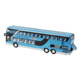 Brinquedo Modelo De Ônibus De Dois Andares Escala 1:50 Com