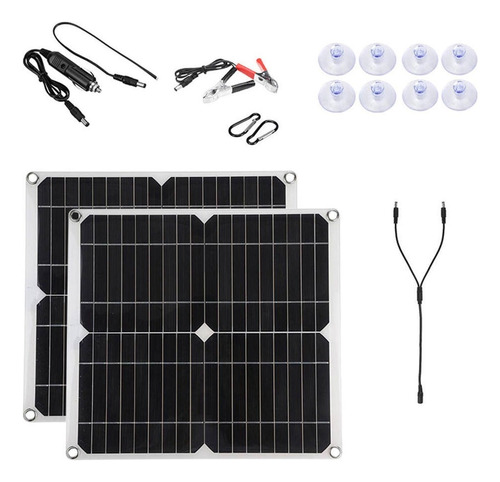 Kit De Panel Solar 2 En 1 300w Sistema Monocristalino Fuera