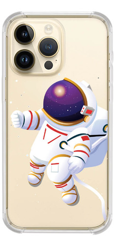 Capinha Compativel Modelos iPhone Astronauta Espaço 1079