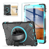 Funda De Goma + Mica Completa Para iPad 10.2 9/8/7.ª