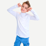 Polera Niños Y Niñas Térmica Manga Larga Unisex Modal Soft