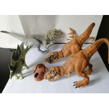 Jurassic World Rex Indominus Velociraptor Colección