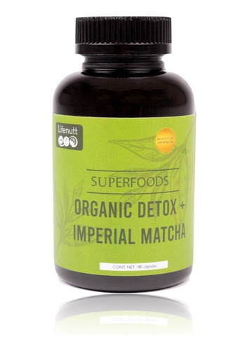 Organic Detox + Imperial Matcha, Lifenutt, Superfoods