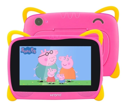 Tablet  Krono Kids Kids Colors 7  16gb Rosa Y 2gb De Memoria Ram