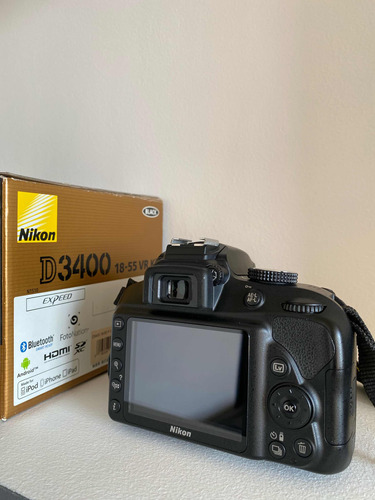 Cámara Nikon D3400 18-55 Vr
