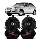 Alto Falantes 6 Pol + 5x7 Pol 200w Rms Gol Parati G2 G3 G4