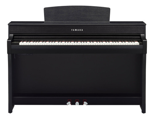 Piano Digital Yamaha Clp 745b Black 88 Teclas Clp745b Bivolt