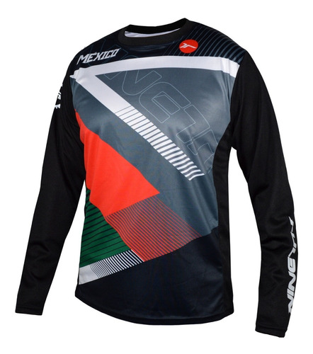 Jersey De Ciclismo Mexico Enduro Mtb Downhill (fox Troy Lee)