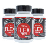 Kit De 3 Frascos De Kuka Flex Forte- 30 Tabs