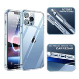 Capa Capinha Clear Case Space Compativel Todos iPhone