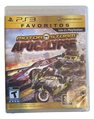 Videojuego Motor Storm Apocalypse Usado Para Ps3