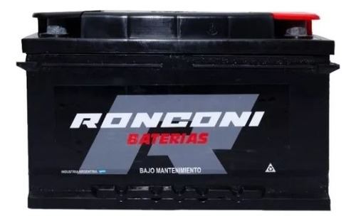 Bateria Auto Ronconi 12 Volt 75a Nafta Gnc