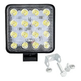 Faro Lux Led Auxiliar 16 Led 48w Cuatri 4x4 Off Road Cta