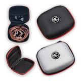 Funda Auriculares Estuche Kz Original - Nylon Con Cierre 