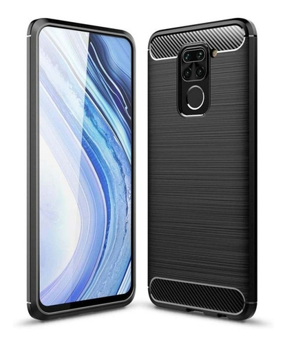 Funda Carbono Antigolpe Tpu Para Xiaomi Redmi Note 9