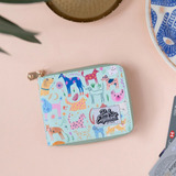 Billetera Pocket Chica Mini Mujer Monedero Estampada Diseño