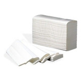 4 Cajas Toalla Intercaladas Papel Manos Blancas Tissue 20x24