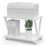 Mesa Mini Para Impresora Con Ruedas