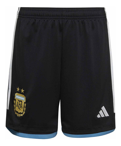 Short adidas Afa Home Kids Niños Fútbol Negro