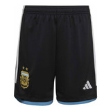 Short adidas Afa Home Kids Niños Fútbol Negro