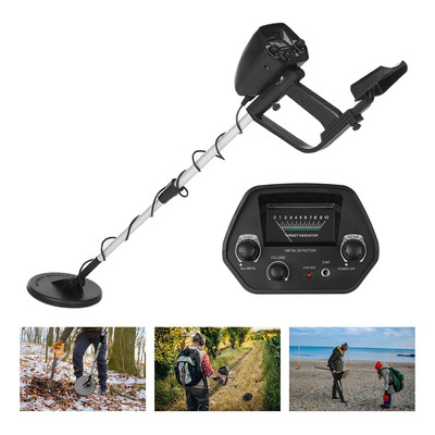 Detector de Metales Profesional con Bobina Impermeable 6.5Pulgada, Buscador de Tesoros Alta Precisión 2 Modos Detección con Longitud Ajustable (78-107cm), Buscador para Plata Monedas Adultos Niños | Envío gratis