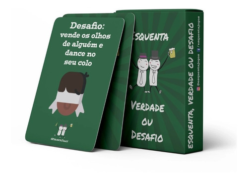 Jogos De Cartas Diversão Esquenta, Verdade Ou Desafio Festas