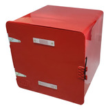 Caja Pizzera C/traba ''reforzada'' (rojo) V.c. 589r