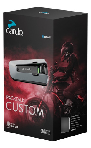 Intercomunicador Cardo Packtalk Custom Single - Dlm
