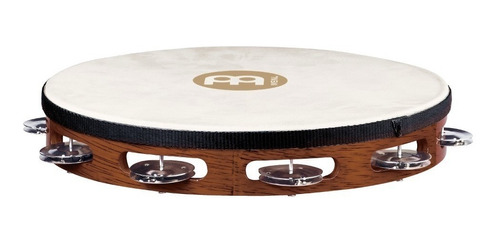 Pandero 10  Jingles De Acero, Parche De Cabra Meinl Tah1ab