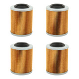 4 Filtros De Aceite Aptos Para Reemplazar Can Am 330 400 450