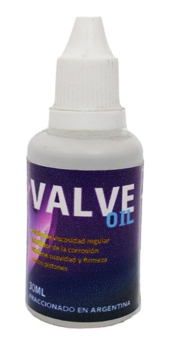 Aceite De Trompeta Chromos Valve 30ml Lubricador De Pistones