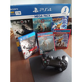 Playstation 4 Slim 1 Tb+control+3 Juegos 