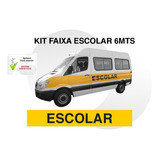 Faixa Van Escolar Adesiva