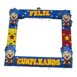 Cuadro Para Selfie Feliz Cumpleaños Payaso Plim Plim 1 Pieza