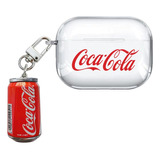 Tikafunda Coca Cola Para AirPods 1/2/pro 1 Con Gancho Regalo