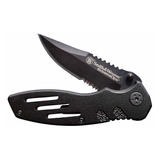 Cuchillo Extreme Ops, Swa24s Smith And Wesson Color Negro