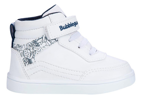 Tenis Casual Urbano Bota Bubble Gummers Juca Blanco