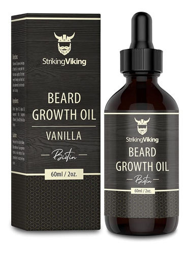 Striking Viking Aceite De Crecimiento De Barba Con Biotina 