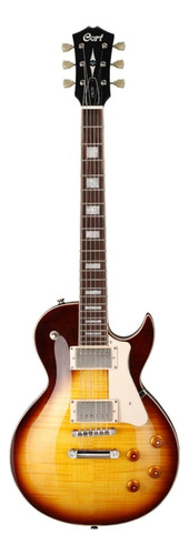 Guitarra Elec Cort Cr250vb H-h T/lp Std Set-in Vintage Brown