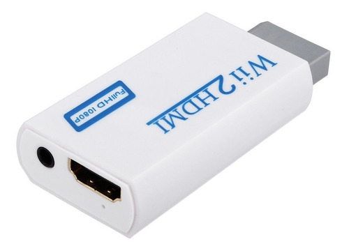 Wii 2 Hdmi Adaptador Para Wii Hdmi Aux 3.5 Wii2hdmi 720 1080