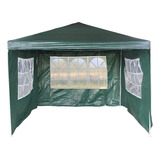 Carpa Gazebo Easy Set 4x3 Armable Toldo + Laterales Cth