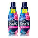 Kit 2 Amaciante Perfume + Intenso 500ml Downy Consentrado