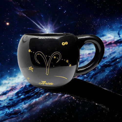 Taza Zodíaco Horóscopo Aries Acuario Regalo Original