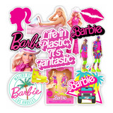 Stickers Vinilos Calcomanias - Auto Termo Compu Barbie