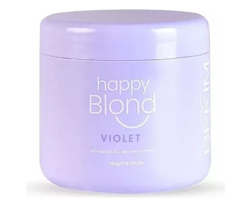 Máscara Matizadora Happy Blond Bekim Violet//blue X250gr