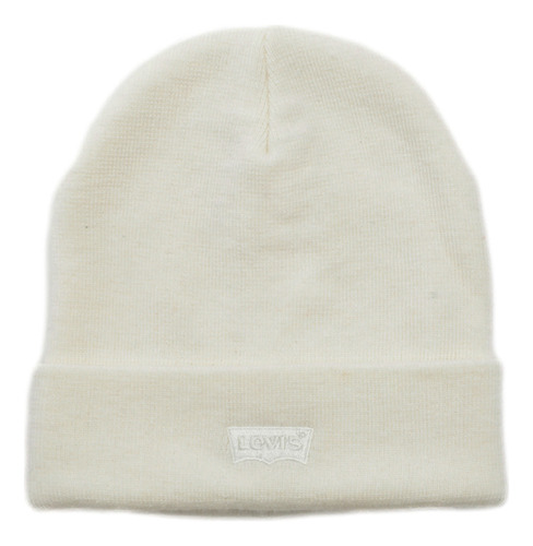 Gorro Mujer Beanie Minilogo Batwing Blanco Levis 87759-0041