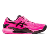 Tenis Asics Gel-resolution 9 Clay Hot Pink Black