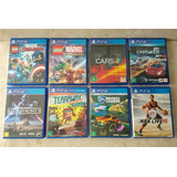 Lote Ps4, 8 Jogos, Conservados